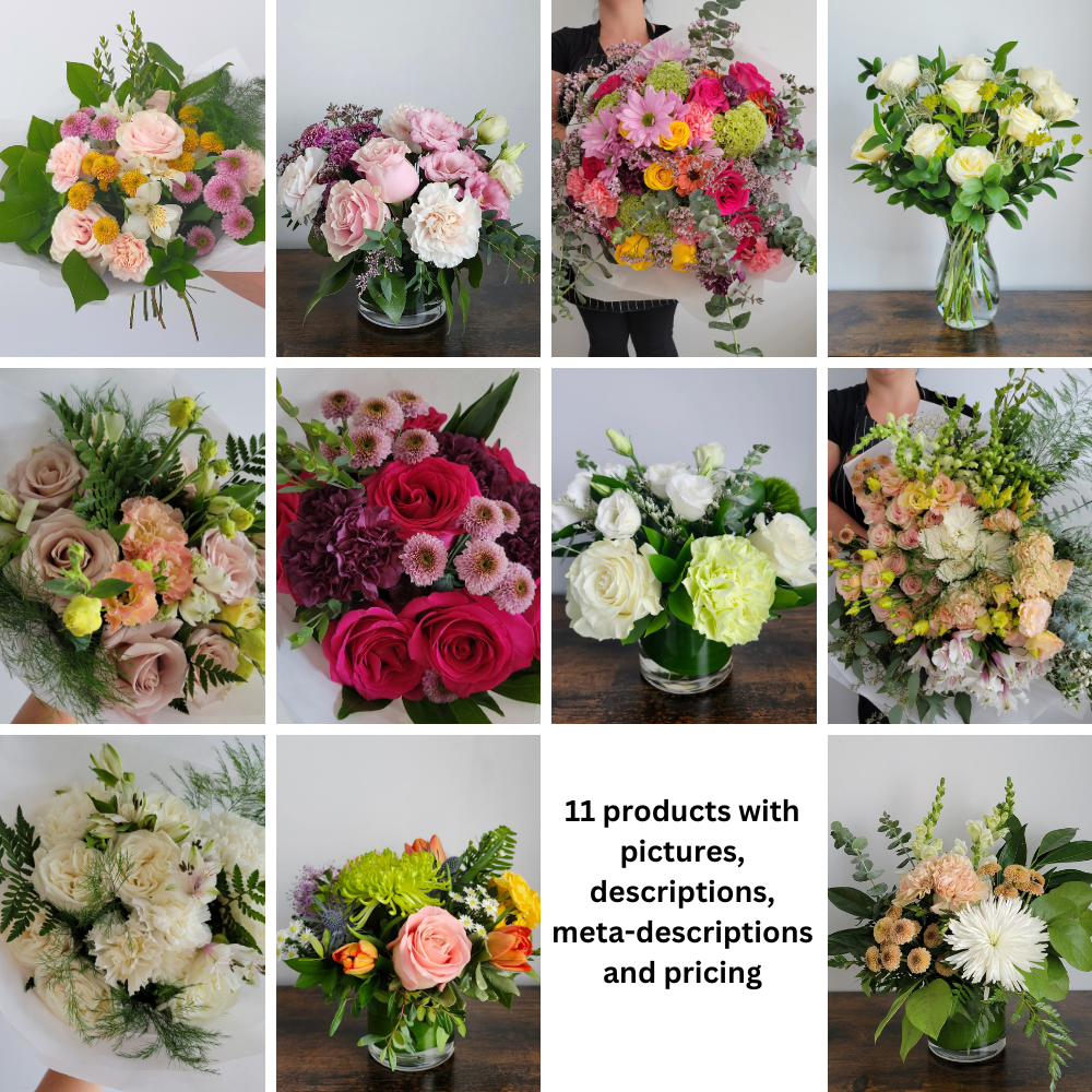 Shopify Transactional Website for Florists - TORONTO Template