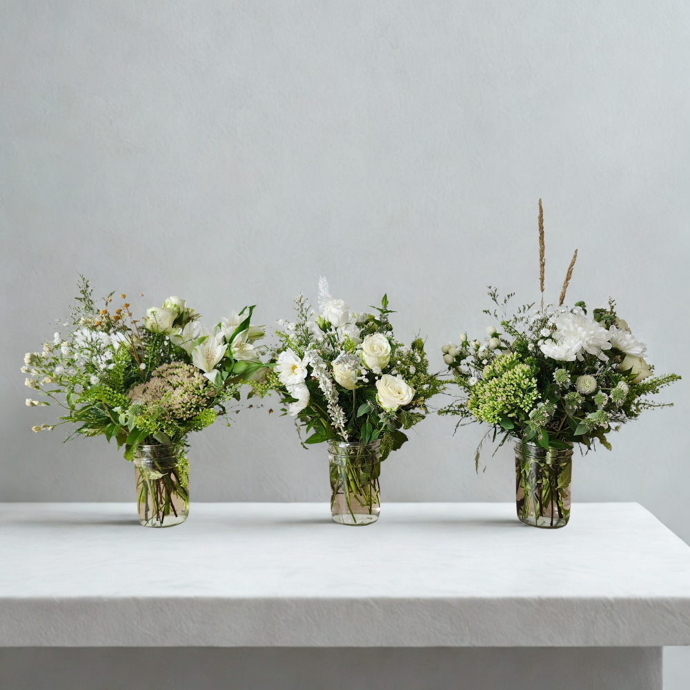 Trio de mini vases "Foresta"