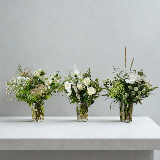 Trio de mini vases "Foresta"